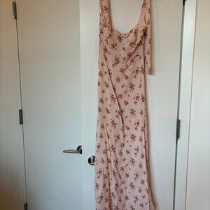 Pink Floral Reformation Gown
